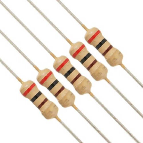 Resistor 1/4W current or drop down a voltage
