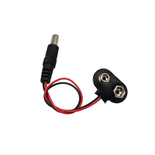 9V Battery Connector holder with DC