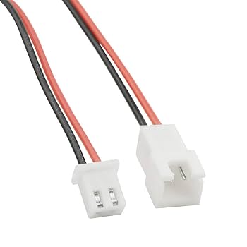 JST XH2.54mm -2P Male and Female- 20cm