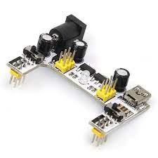 2-Way MB102 Breadboard Power Supply Module - 3.3V 5V