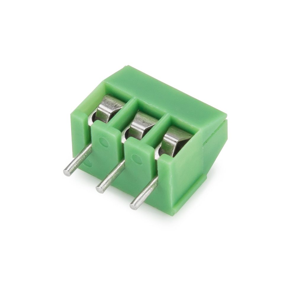 3 Pin Screw Terminal Block Connector Green