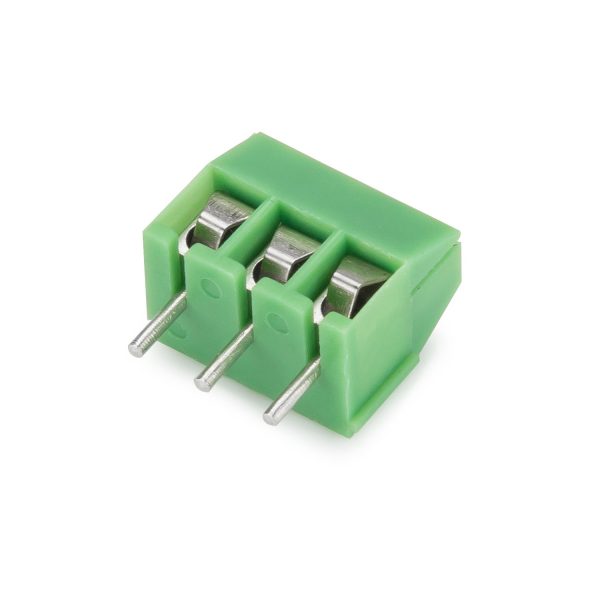 3 Pin Screw Terminal Block Connector Green