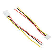 JST 2.54mm Male Plug to Female 20cm 3PIN  Wire