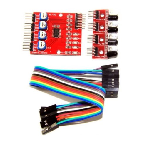 4 Way Infrared Detection Tracking Photoelectric Sensor