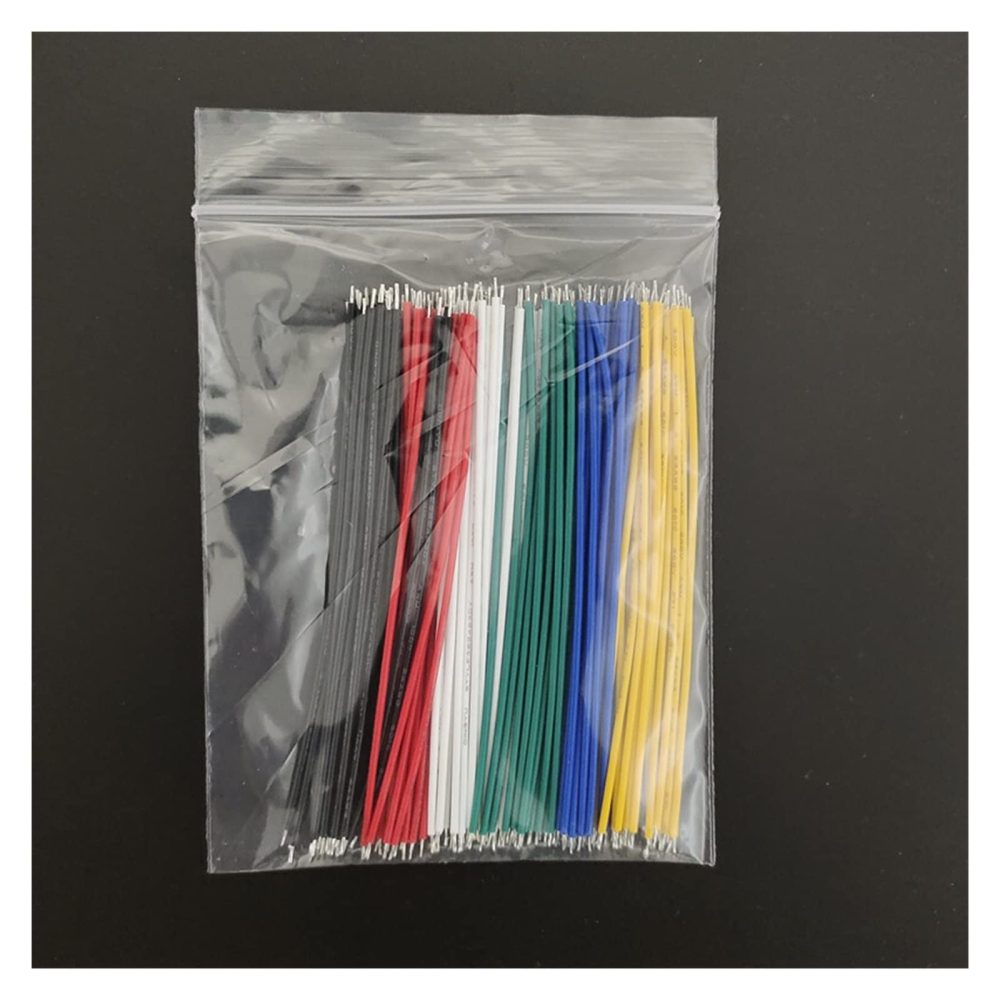 24AWG Tin Plated Breadboard Jumper Cable Wire 20cm 5 colors - Image 2