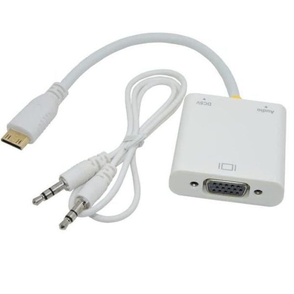 Hdmi To Vga Converter With Audio Cable