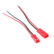 JST Male&Female 10CM  2PIN Plug Connector Wire