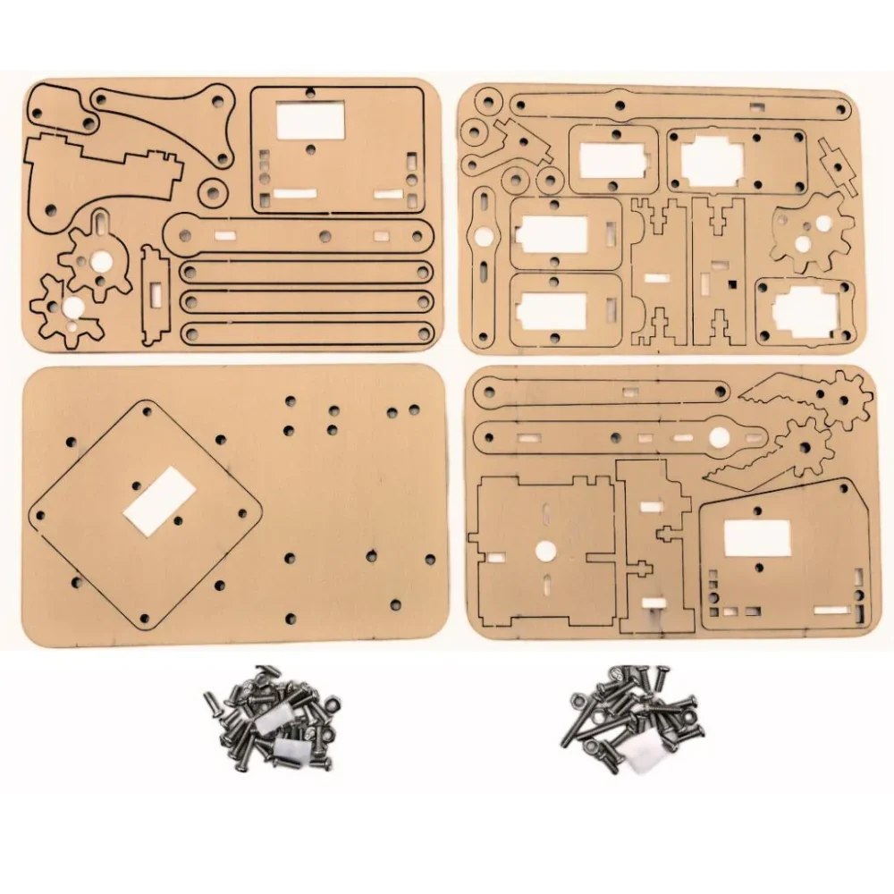 4 DOF Robot Arm Kit without Servo Motors - Image 2