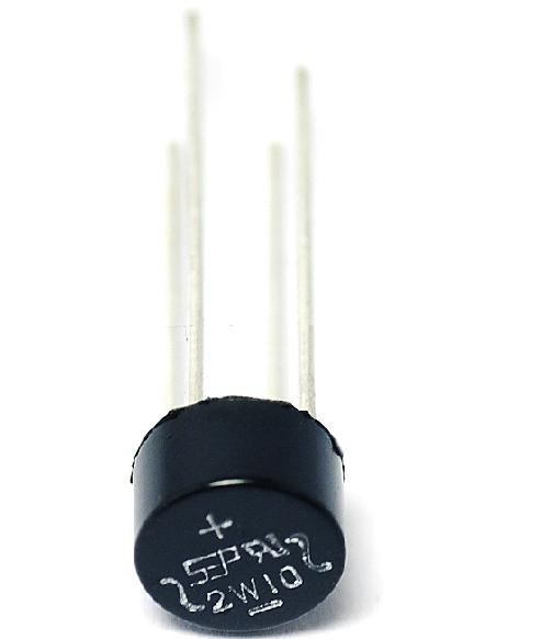 2W10 2A 1000V Bridge Rectifier Diode