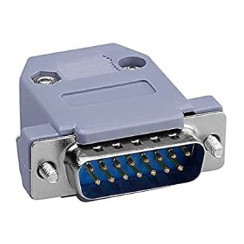 DB15 Male Connector with Dust Cover