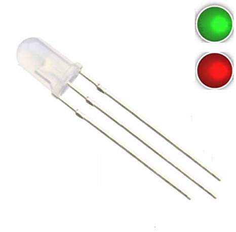 5mm Red / Green Bi Colour FOG LED Common Cathode