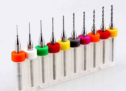 PCB Twisted  Carbide Micro Drill Bits 0.2mm - 1.0mm